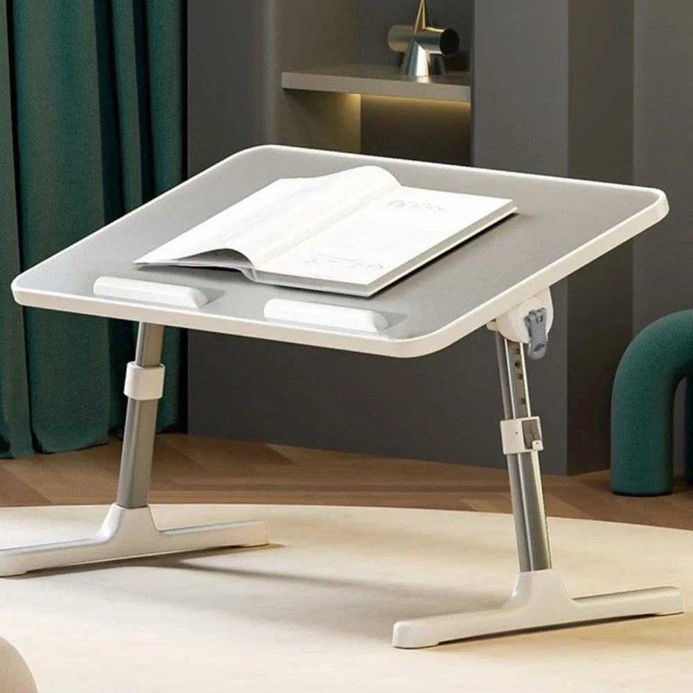 Laptop-Ständer, höhenverstellbar, anhebbar, Bett, Tisch, Ausstellungsständer mit Schublade, fauler Lernschreibtisch, faltbarer Laptop-Tisch, Bettverwendung