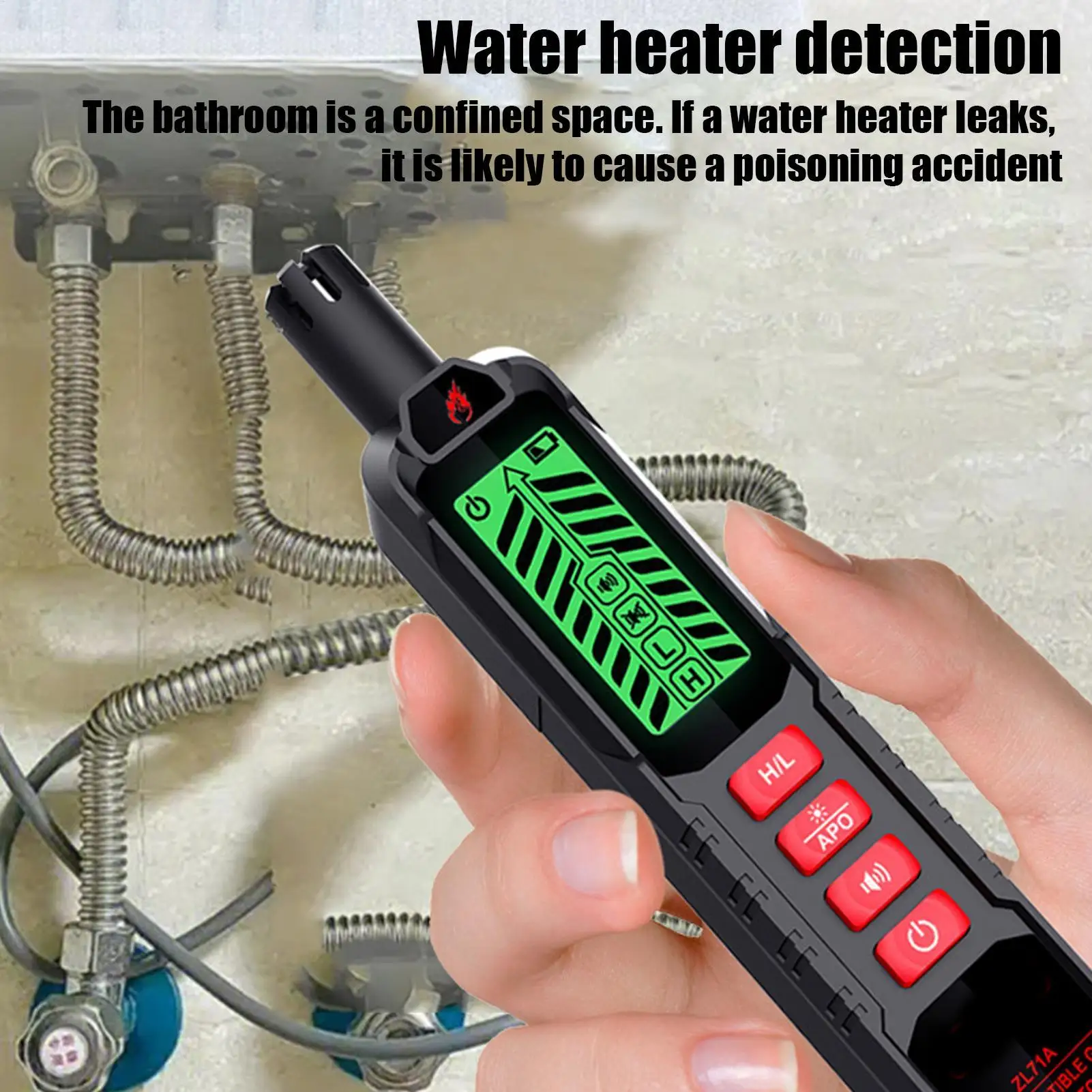 

Детектор газа Портативная газовая сигнализация Точный ручной анализатор Нюха для кухни Отель Домашняя безопасность Крытый ресторан Автомобиль