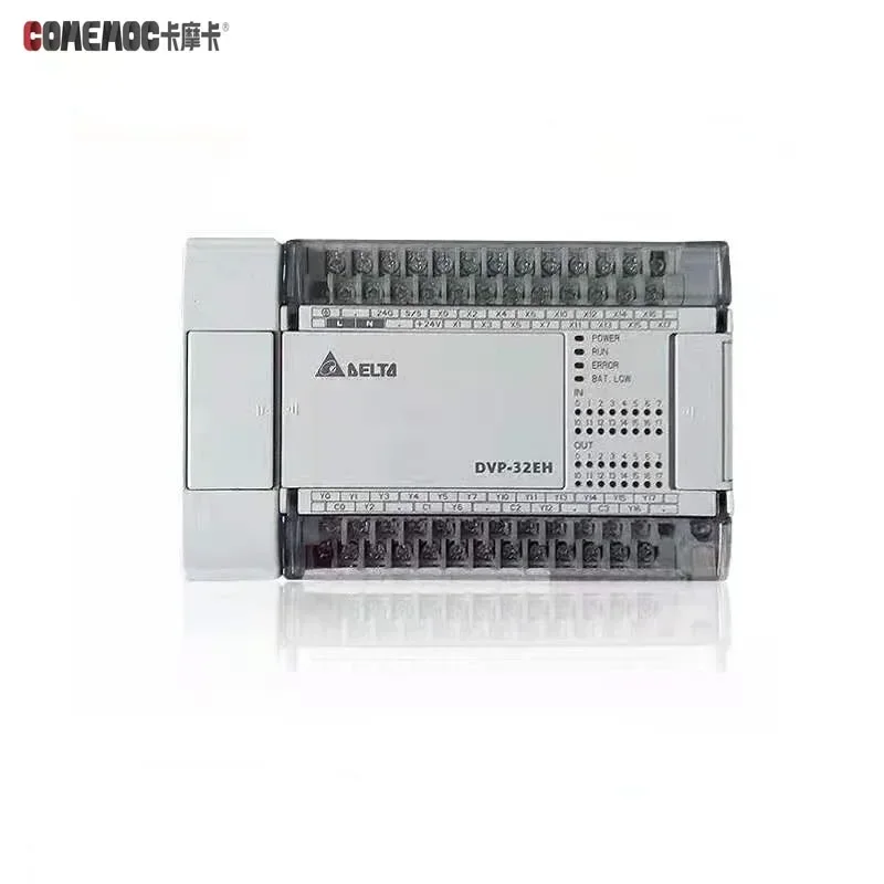 Delta DVP32EH00T3 DI 16 DO 16 Output transistor 100-240VAC 32-point transistor Programmable Controllers EH3 Series hmi PLC