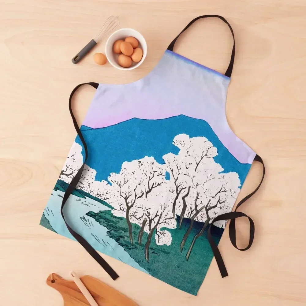 

Japanese Cherry Blossom Wood Print 2nd Edition Apron Kitchen And Home Items Things For Kitchen Kitchen Man Apron