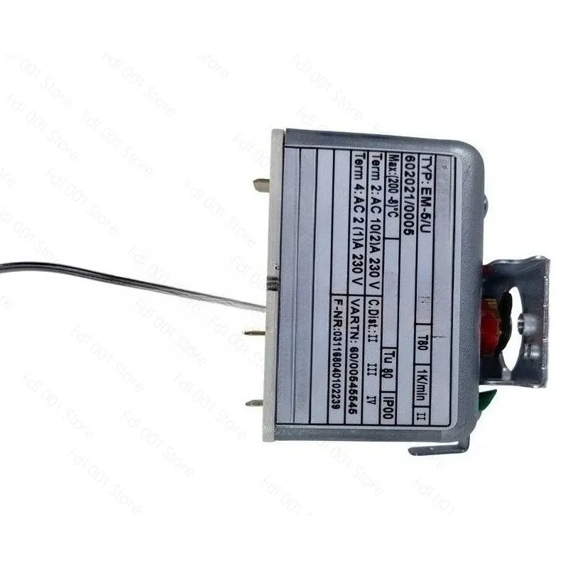 EM-5/U Thermostat, Temperature Probe, Burner Temperature Sensor