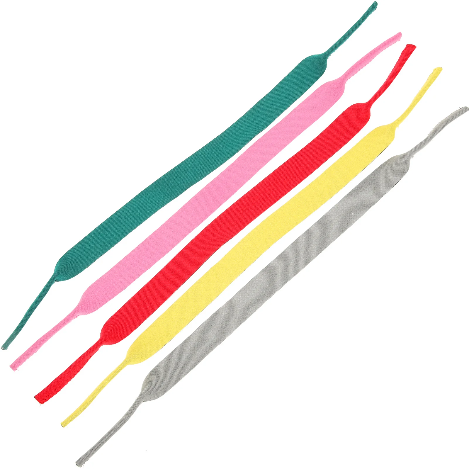 

5Pcs Sport Glasses Straps Neoprene Material Durable Anti-Slip Eyewear Holders Stylish Adjustable for Men Women Kids