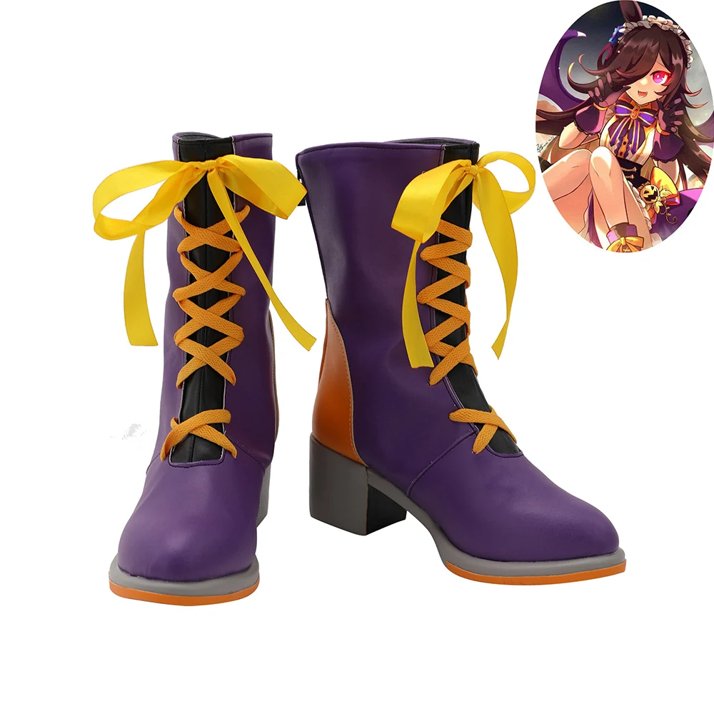 

Uma Musume Pretty Derby Rice Shower Shoes Cosplay Women Boots