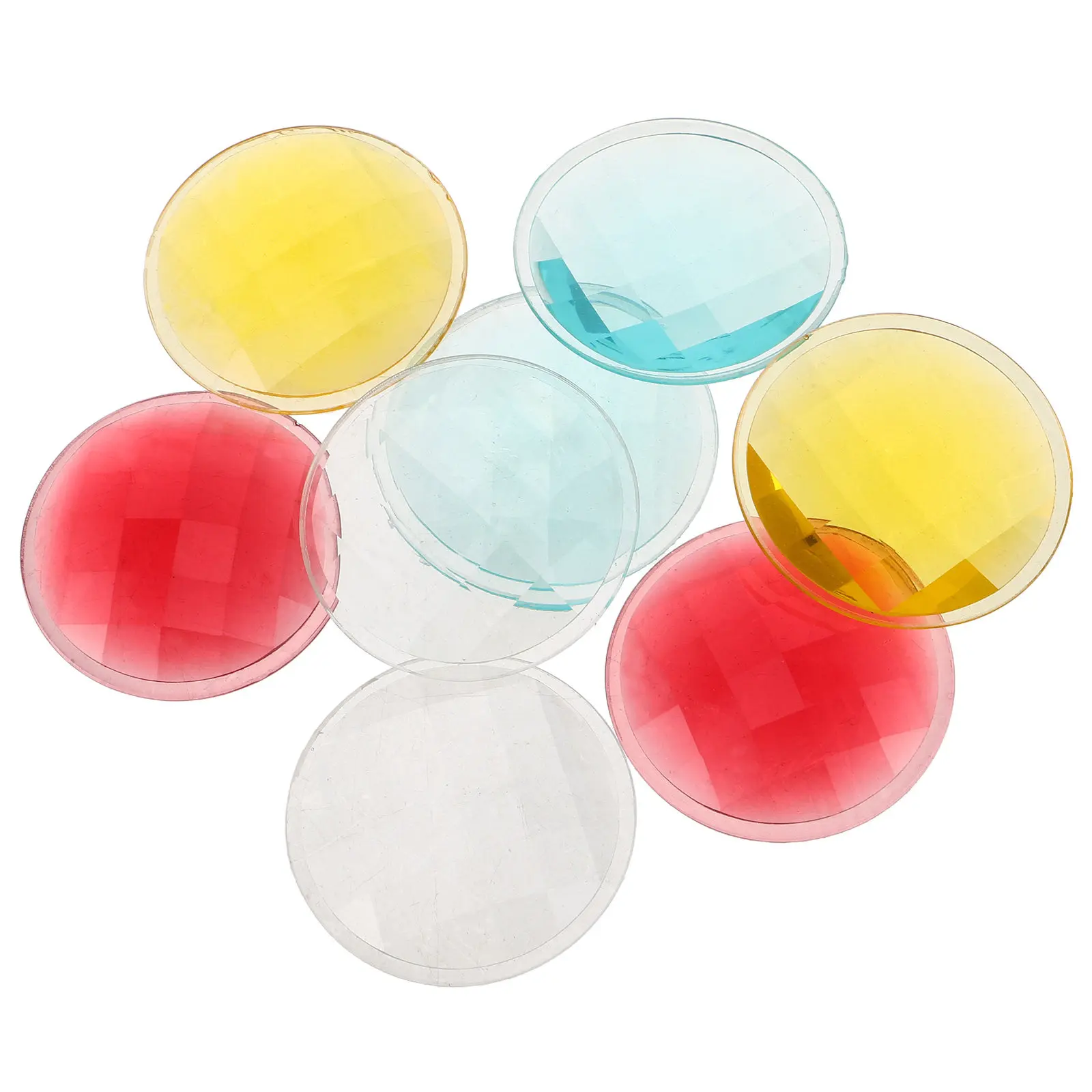 

8Pcs Kaleidoscope Lens Kit Colorful Prism Filters for Creative Projects Handmade Art Homemade Assembly Landscape Photography