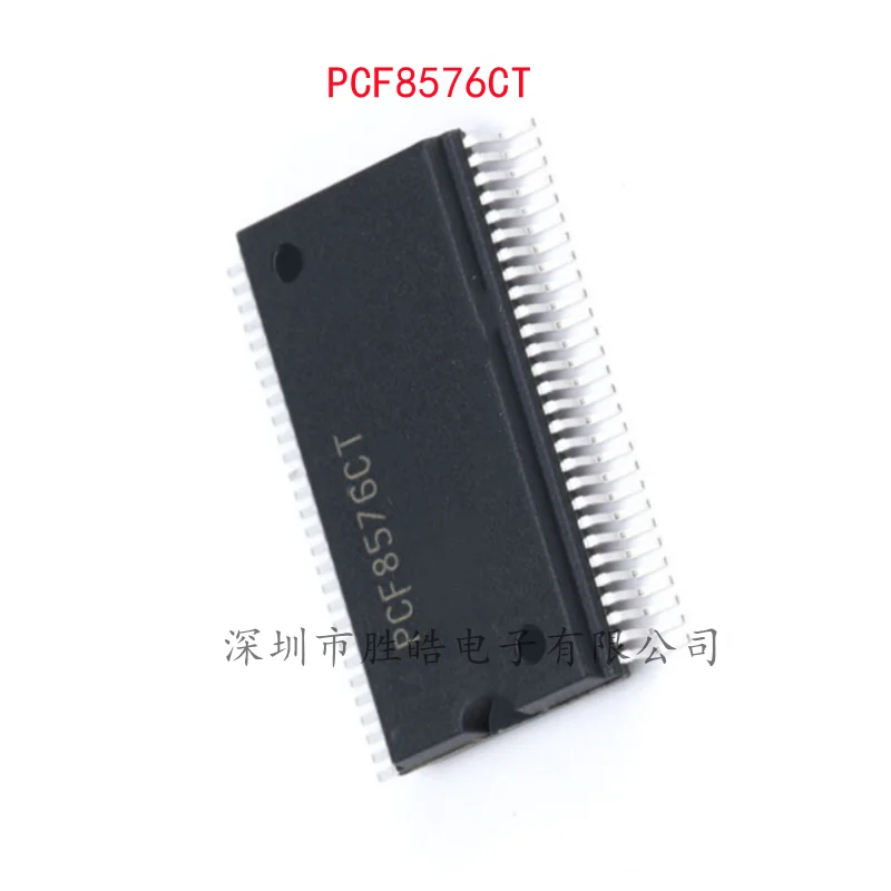 (10PCS)  NEW  PCF8576CT   PCF8576   Display Driver Chip  SSOP-56   Integrated Circuit