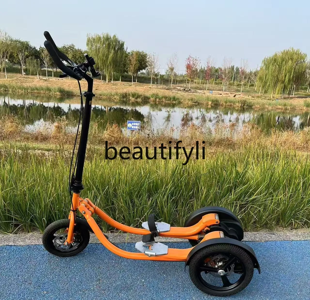 

Adult Outdoor Training Stepper New Outdoor Sports Fitness Stepper Three-Wheel Fitness Bike
