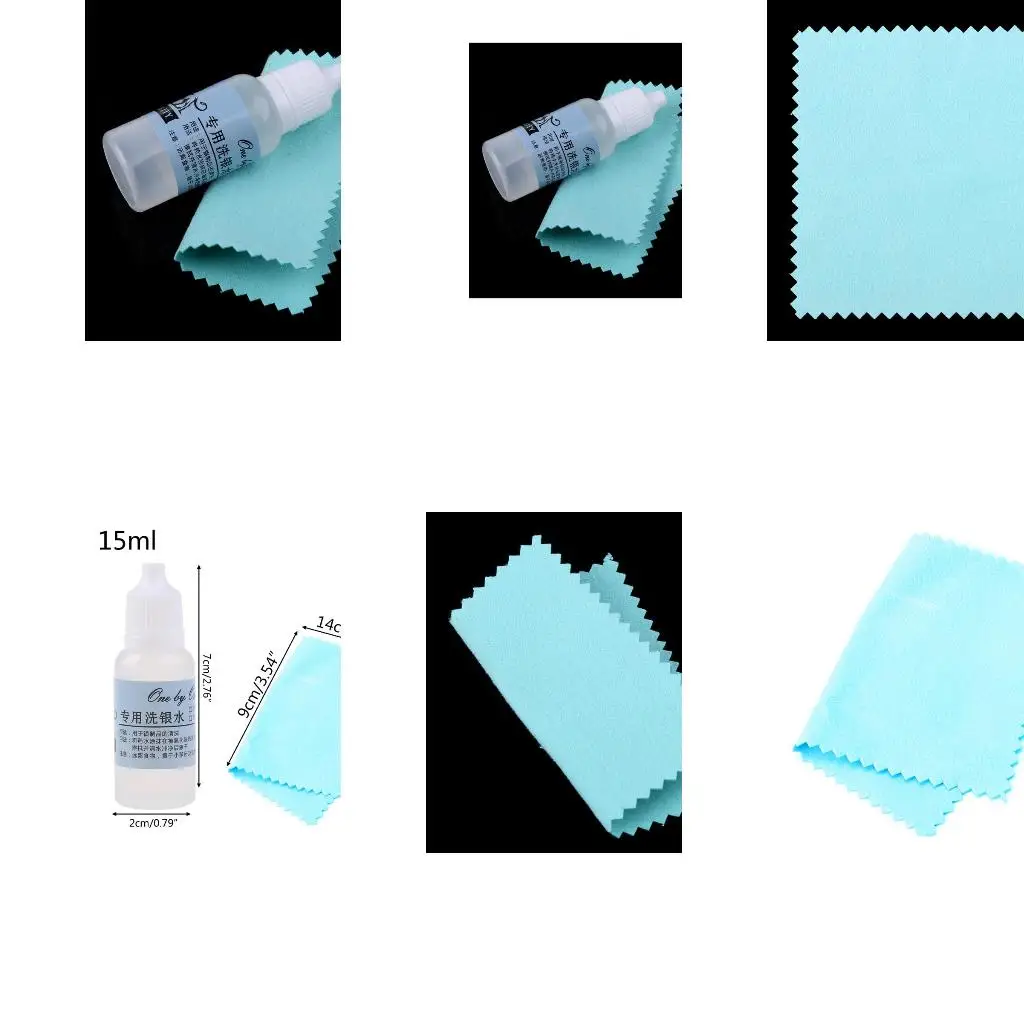 Jewelry Cleaning Polishing Cloth Liquid Anti-Tarnish Silver Polishing Paste