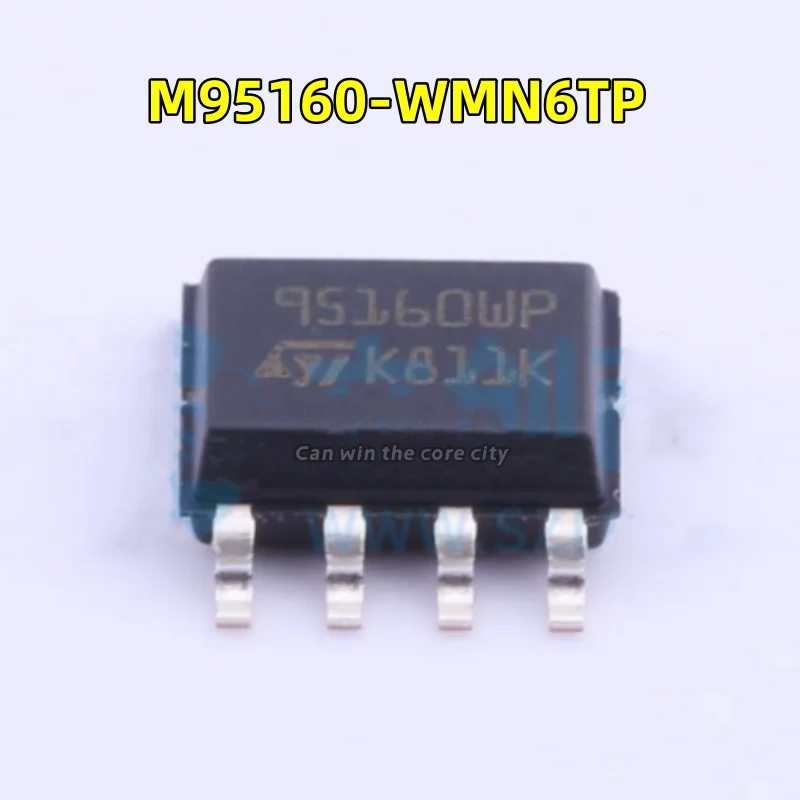 1-100 PCS/LOT New original M95160-WMN6TP screen print 95160 WP patch SOP-8 memory chip