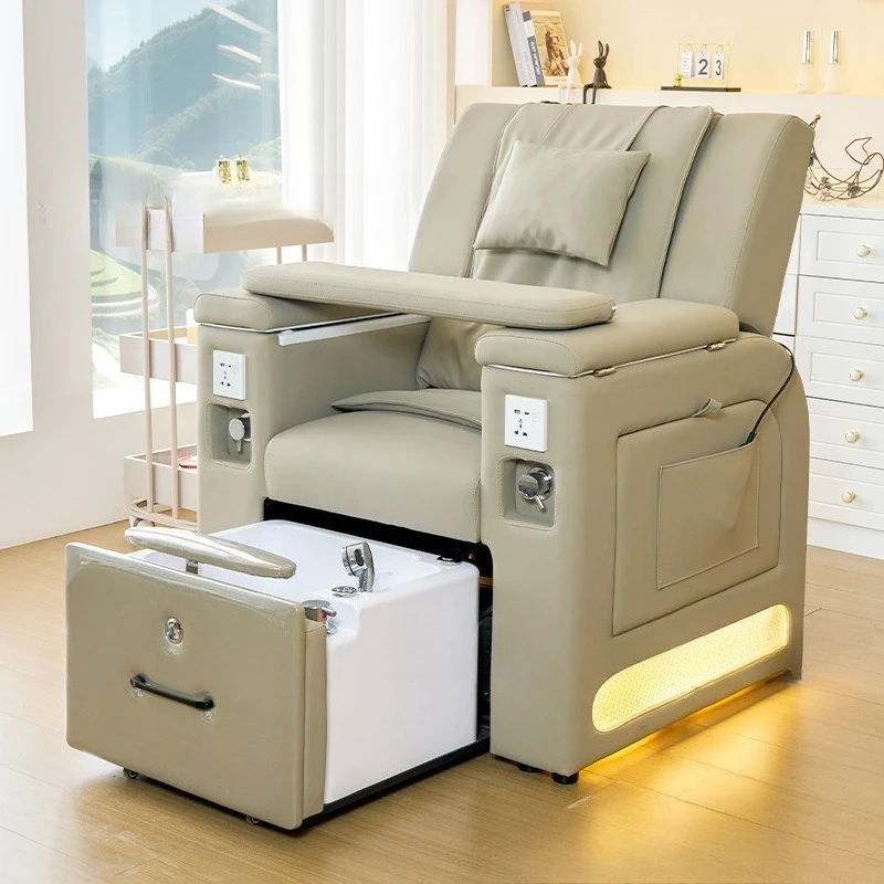 Foot Manicure Chair Spa Massage Manicure Chair Foot Soaking