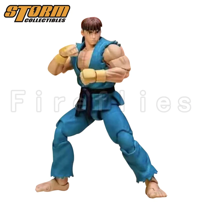 Storm Toys Collectibles 1/12 Action Figure Street Fighter Zero 3 Storm Arena Ken Ryu Dan Nash Anime Model Toy For Gift