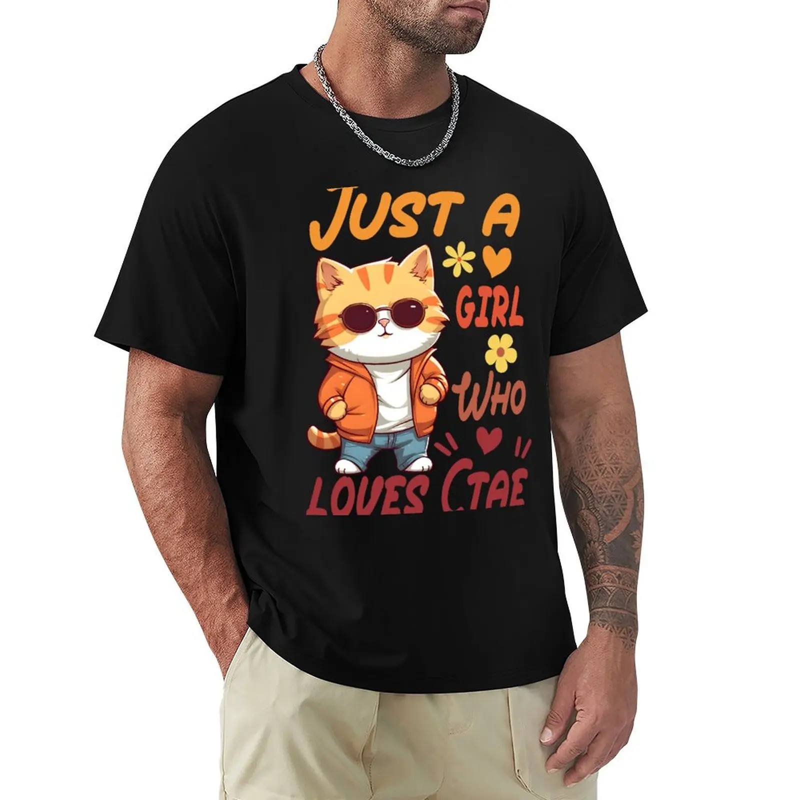 

Just a girl Who loves Cate T-Shirts , Stickers, Girl Who Loves Cate Cute Lover Girls T-Shirt animals funny cute T-Shirt
