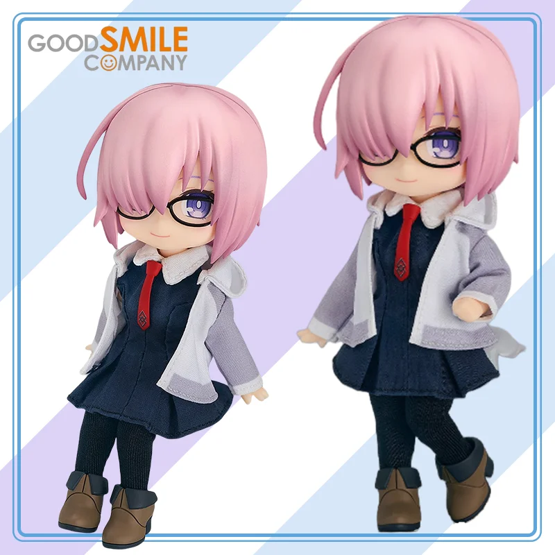 GOOD SMILE COMPANY Genuine Fate/Grand Order - Mash Kyrielight - Nendoroid Doll - Shielder, Casual Clothes Ver. Gifts Toys Model