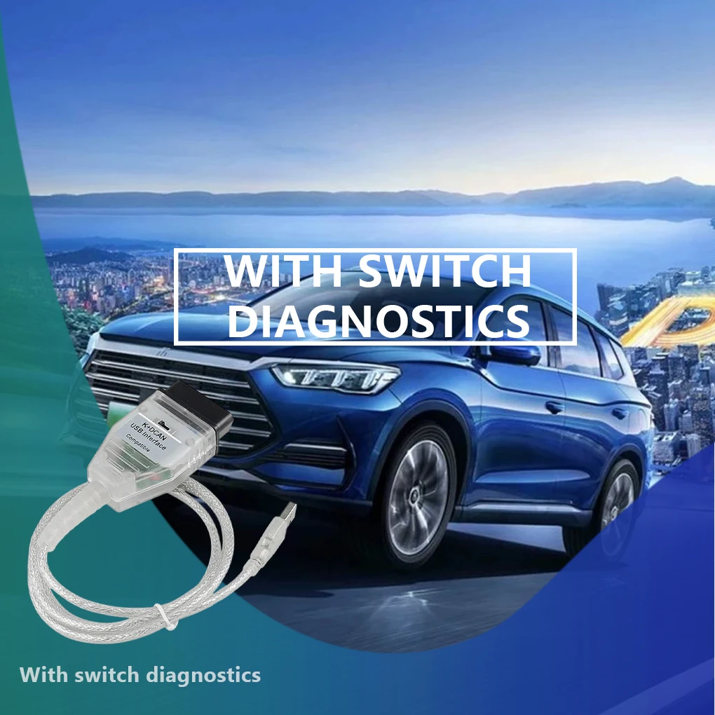 Car Scanner Switch Cable Car Connector Diagnostic Tool Automobile Upgrading Modification Replacement Accessories