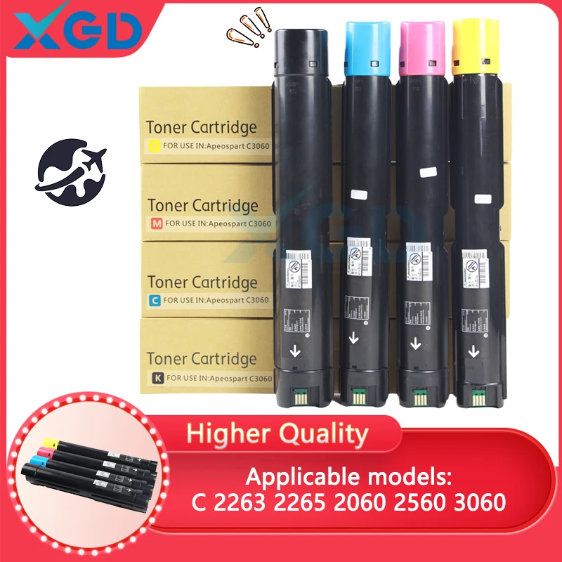 High Quality Toner Cartridge For Xerox C2263 C2265 C2060 C2560 C3060 Toner DocuCentre V C2263/2265 ApeosPort C2060/2560/3060