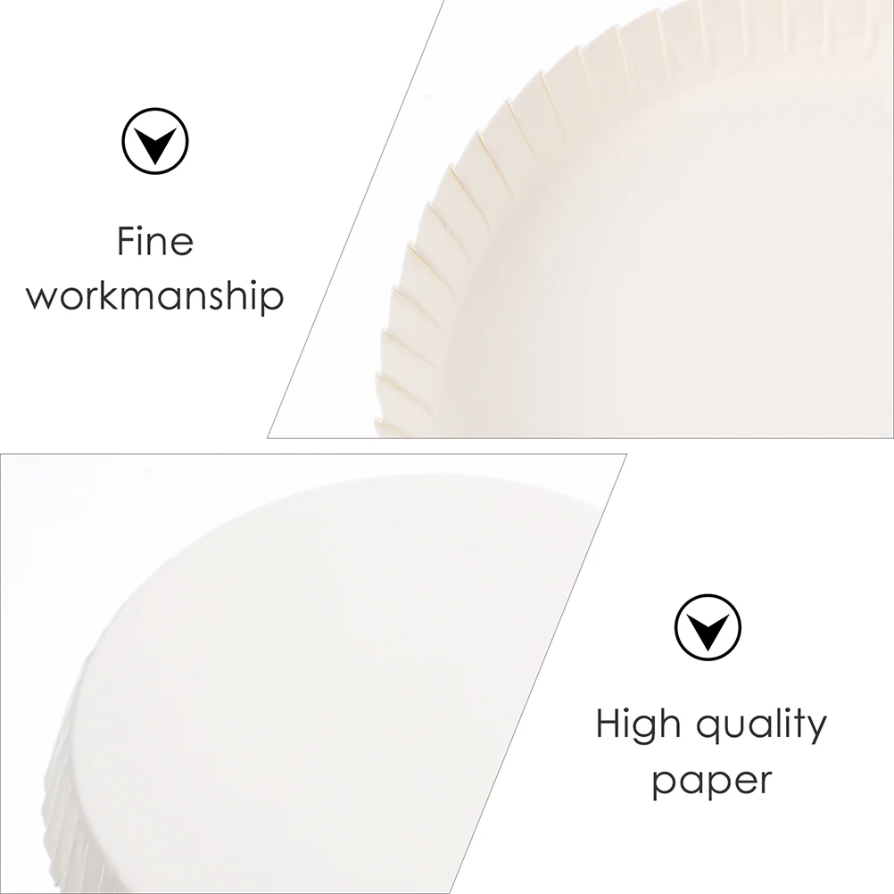 

100 Pcs Disposable Paper Cup Lid Cups Cover Hot Glass Covers for Drinks Travel Lids