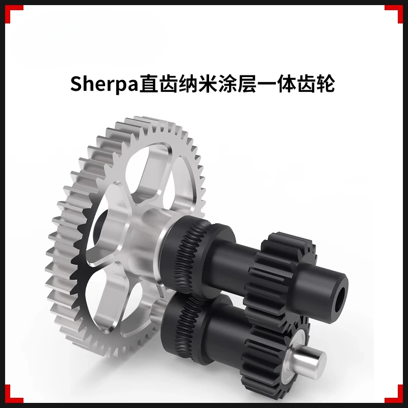 

3D printer accessories For Sherpa mini extruder straight tooth nano-coated integral gear kit