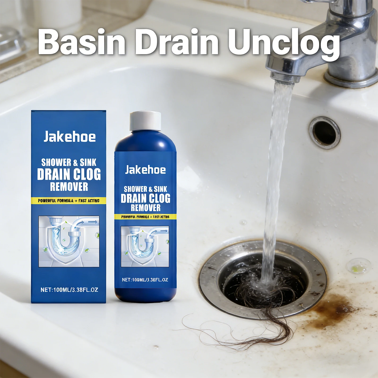 

﻿Pipeline Blockage Remover Dissolving Oil Stains Remove Scale Dredging Pipelines Eliminate Odors Household Pipes Cleaning Agent