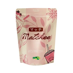 White Craft Paper Packaging Bags Standing Zip Lock Heat Seal Gift Food Tea Candy Nute Spice Bags