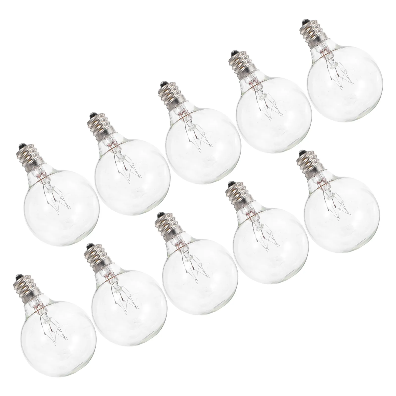 Immagine 4: 10 Pezzi Lampadine Riscaldanti E12 7W Giallo Caldo 2200K per Scioglitore di Cera, Ricambio per Apparecchio Aromaterapia
