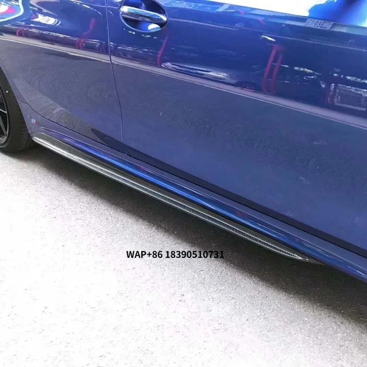 

G20 Carbon Fiber Side Skirt Extensions for G20 3 Series Sedan M Performance 320i 330i 2019 up