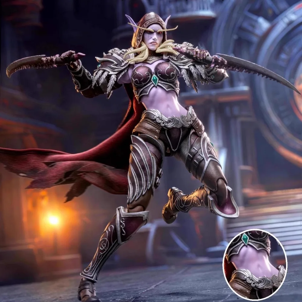 オリジナル グレイナイト 1/10 コレクタブルフィギュア オークの守護者 ホードの女王 No.O7 影の女王 8インチ 女性兵士 アクションフィギュア