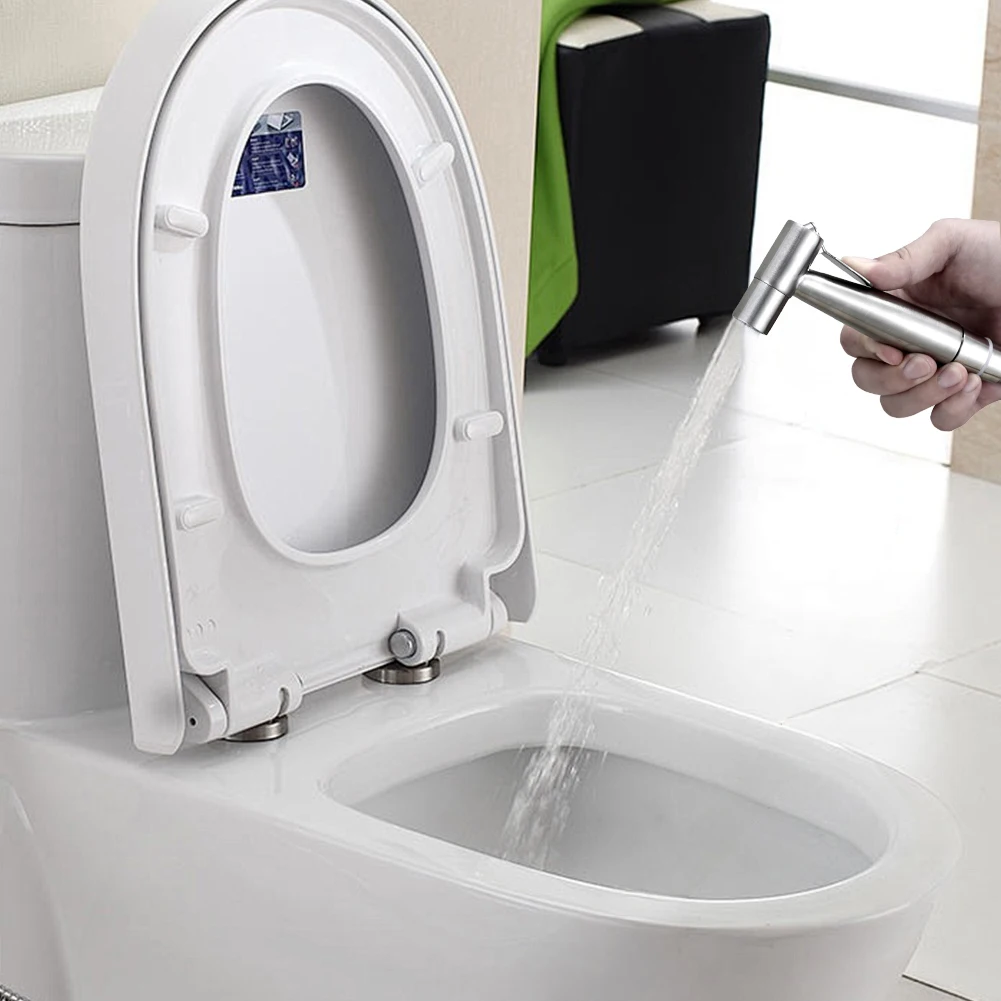 

Hand Shower Holder Wear Resist Portable Toilet Sprayer Gun Self Cleaning Bidet Sprayer Set for Personal Hygiene and Pet Bathing