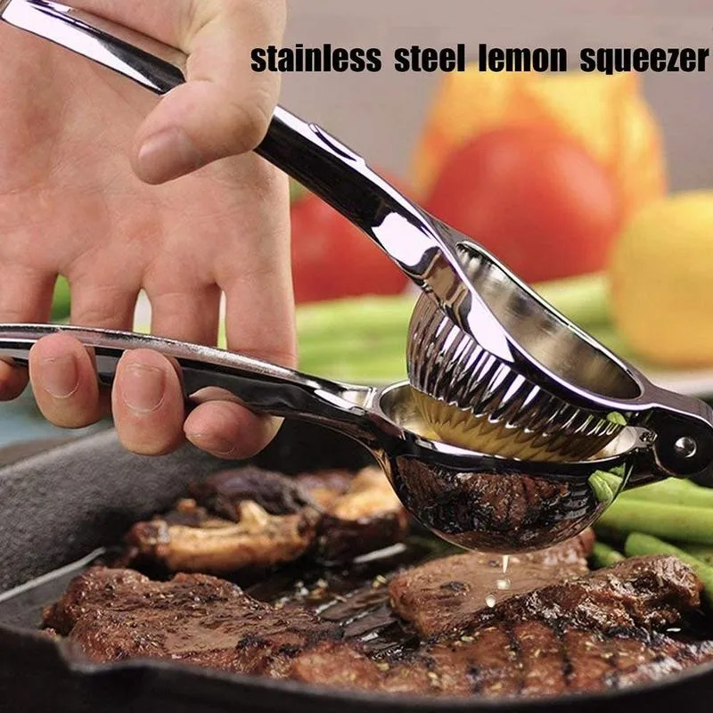 Lemon Squeezer Manual Citrus Juicer Hand Orange Squeezer Fruit Juicer Citrus Press Machine Stainless Steel Kitchen Accessories