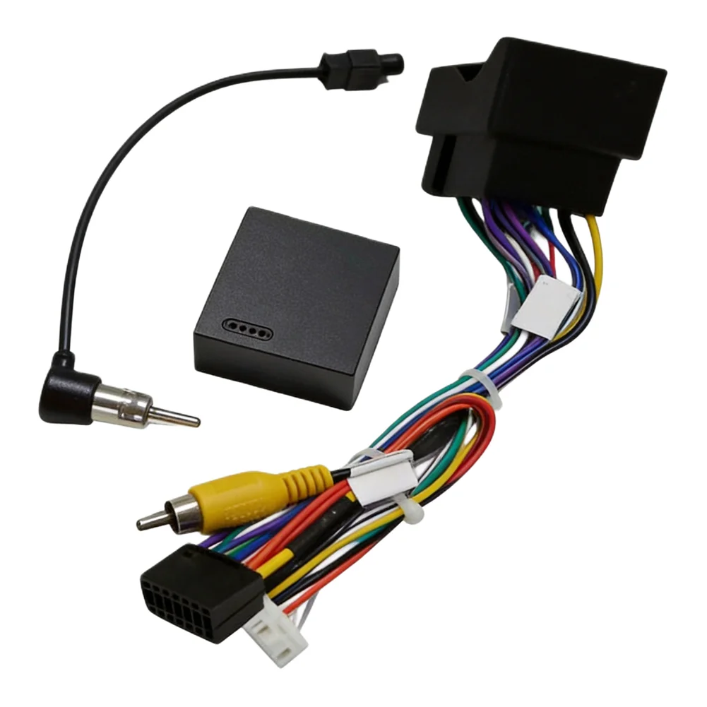 Wiring Decoder 52 Pin CAN Harness For Car Infotainment Upgrade No Cutting Or Splicing For Jetta 2015 Can Bus Protocol Adapter