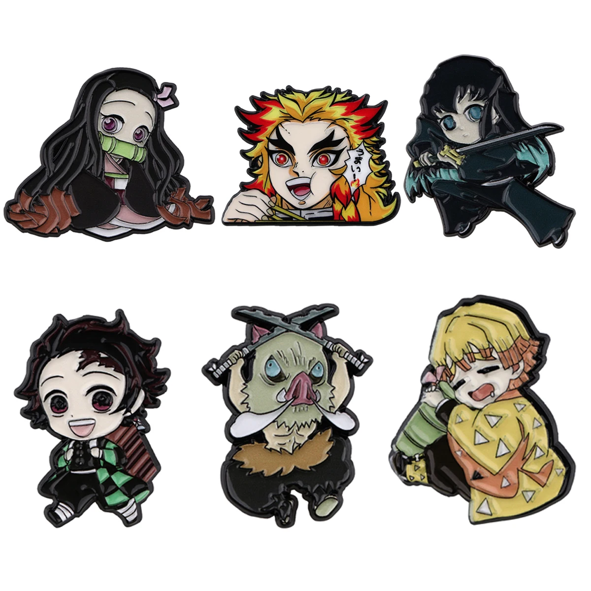 Japan Manga Lapel Pins For Backpack Cartoon Enamel Pin Metal Brooches for Men Women Badge Pines Clothes Accessories Cute Gifts