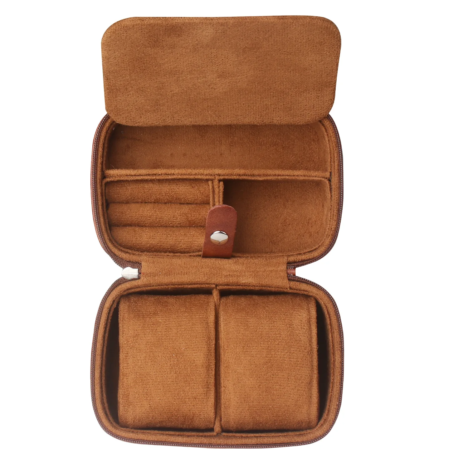 2 Slots Luxury Pu Leather Watch Box Jewelry Series Storage Display Rack Travel Portable Cowhide Watch Box Jewelry Box Gift Box