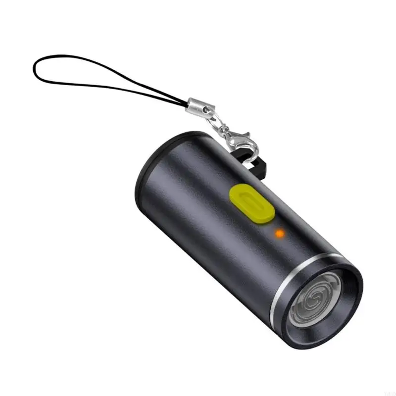 Y8AD Travel Friendly Type C Electronic Heater Portable Windproof Mini Metal Body