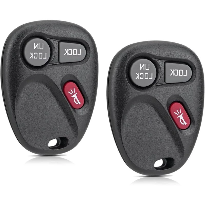 NEW HOT in Stock-For Chevrolet Chevy Silverado Suburban Tahoe GMC Yukon Sierra Oldsmobile 2PCS Key Fob Replacement 3-Button
