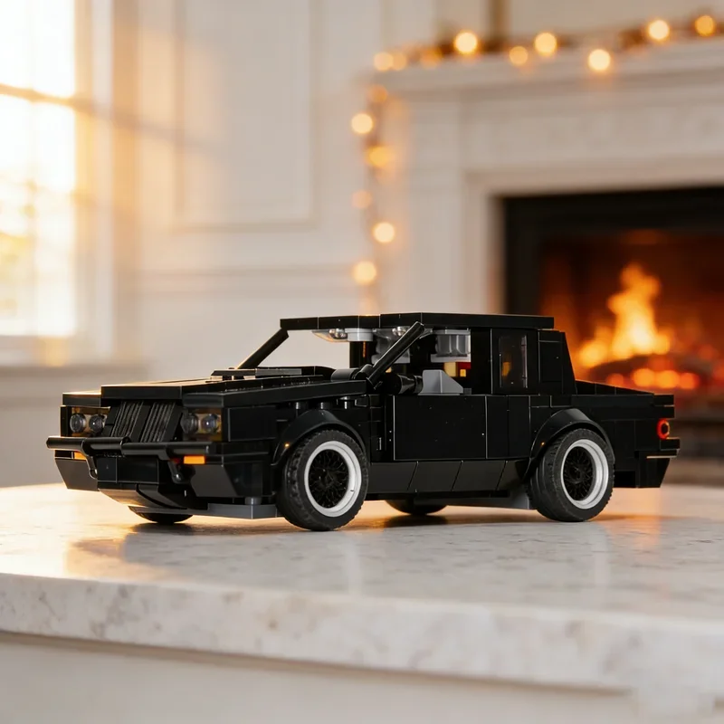 351 деталь MOC GNX: Конструктор «Обложка альбома Кендрика Ламара City Champions», архитектурная модель, развивающая игрушка, подарки на фестиваль, кирпичики