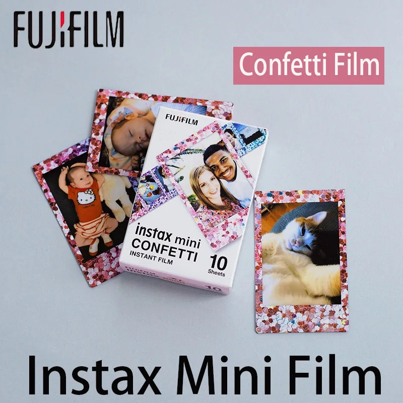 

Fujifilm Instax Mini Film Instax Mini 40 Confetti Design Film для Fuji Mini 12 11 8 9 SE 25 99 70 90 Мгновенная камера Instax Film