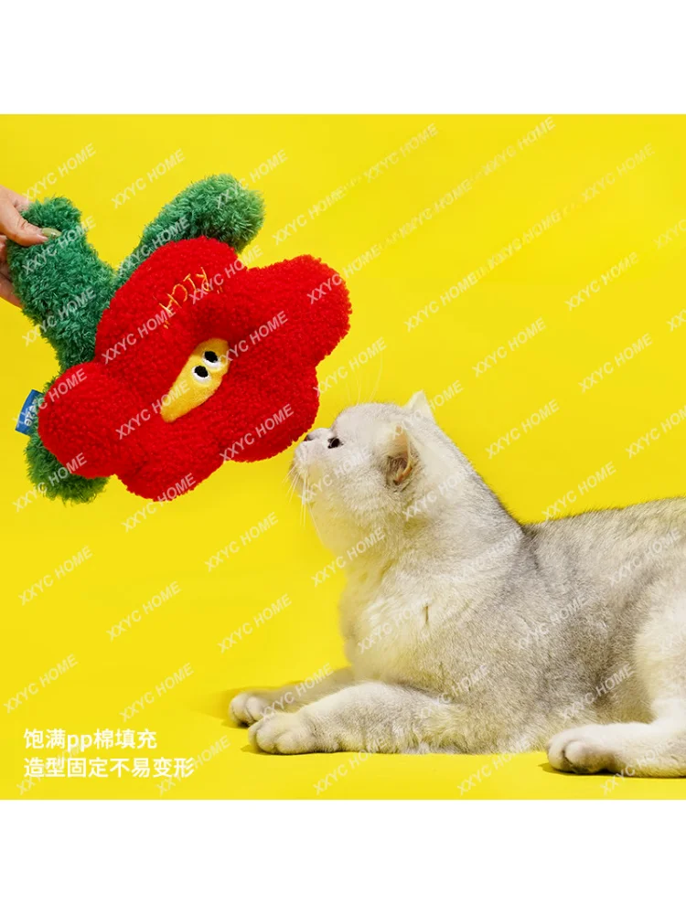 Catnip Pillow Cat Toy Relieving Stuffy Funny Cat Stick Cat Toy Bite-Resistant Pet Supplies  veterinaria accesorios pet articles