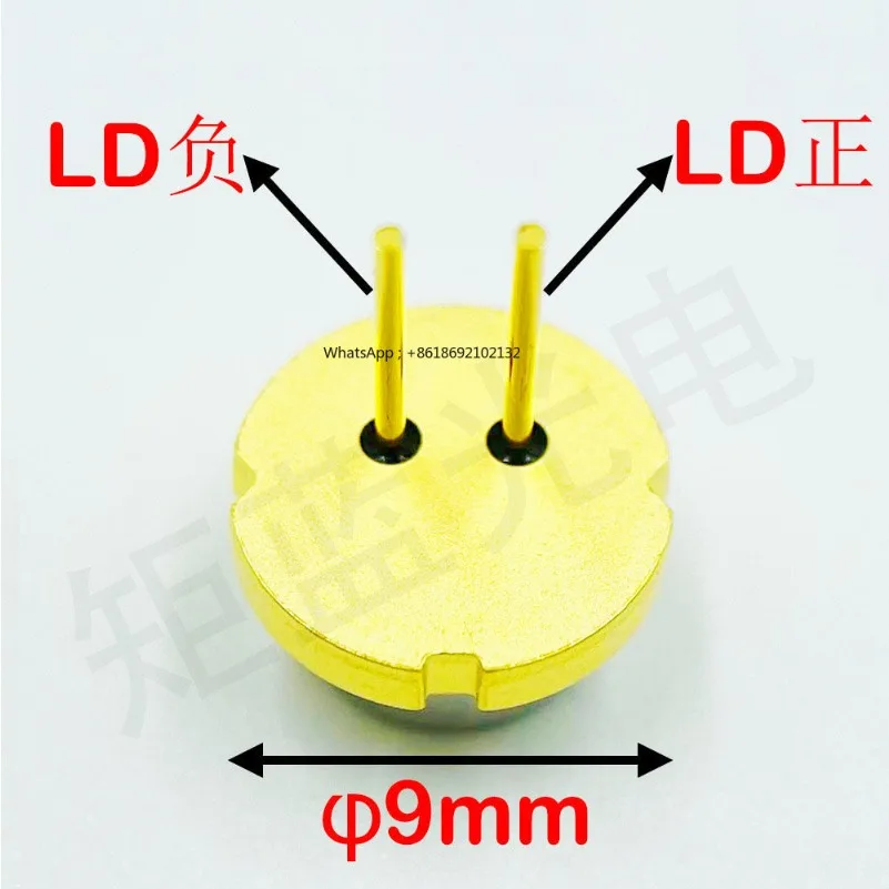 New TO5-9mm Blu-ray High Power NUBM06 445nm 4W Diode, Flat Window LD