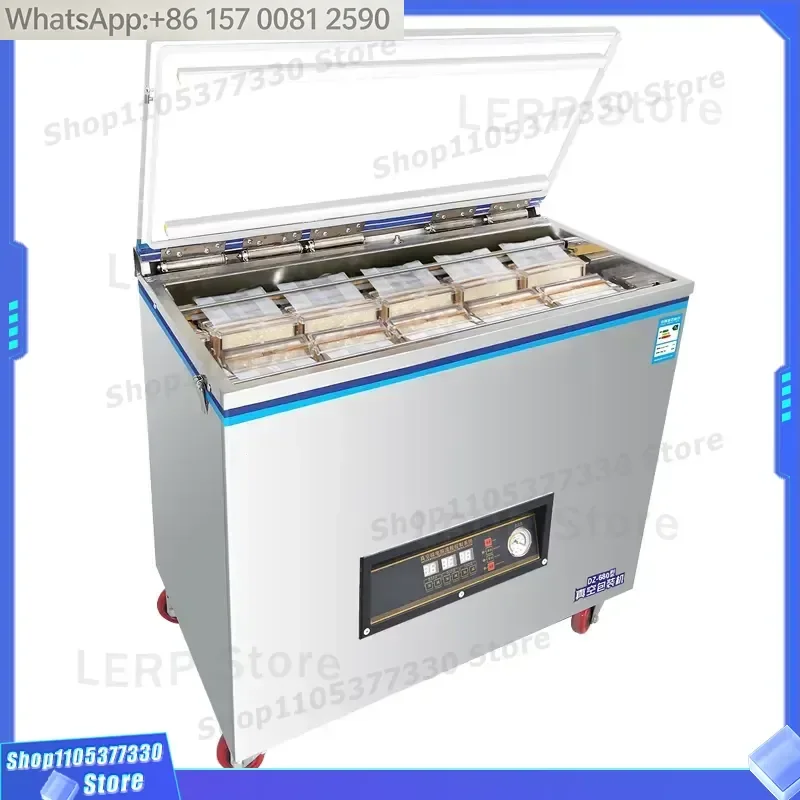 Multicabezal Snack Packaging Food Small Brick Packing Home Vacuum Sealing Machine