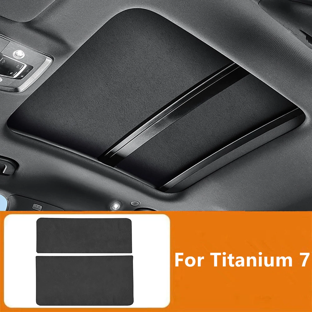 

Car Sunroof Sunshade Electrostatic Adsorption Type Sunroof Sunshade Insulation Sunshade Shield For BYD Equation Titanium 7 2025
