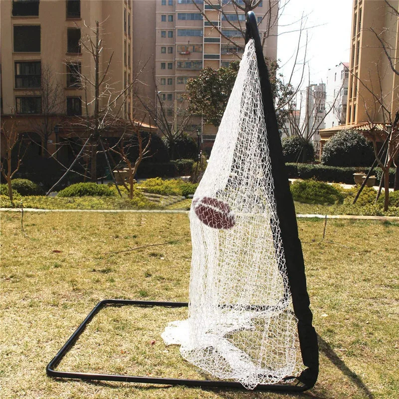 高品質ポータブルサッカーフットボール練習用リターンネットサッカートレーニング機器サッカーキックネット