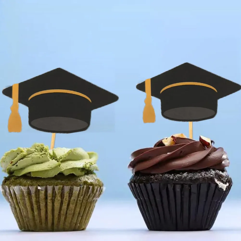 

10 Sheets Graduation Cap Stickers Creative Self-Adhesive Decals for Scrapbooking Gift Wrapping Grad Party Decor Envelope Sealing