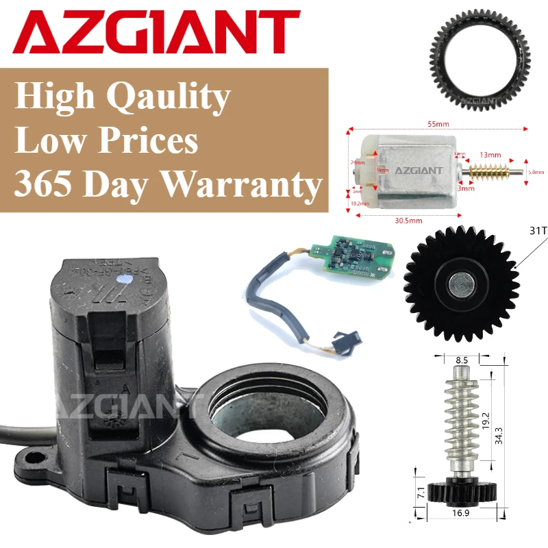 Power For Citroën C3 C4 Picasso Exclusive 5DR Peugeot 3008 Mirror Exterior Rearview Fold DC Motor Actuator Gear Car Accessories