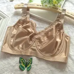 Plus Size Full Cup Breast Cover Brassiere Ultrathin Underwear C D E F G H Cup Lace Women's Bra Sexy Lingerie for Ladies 36 36 38