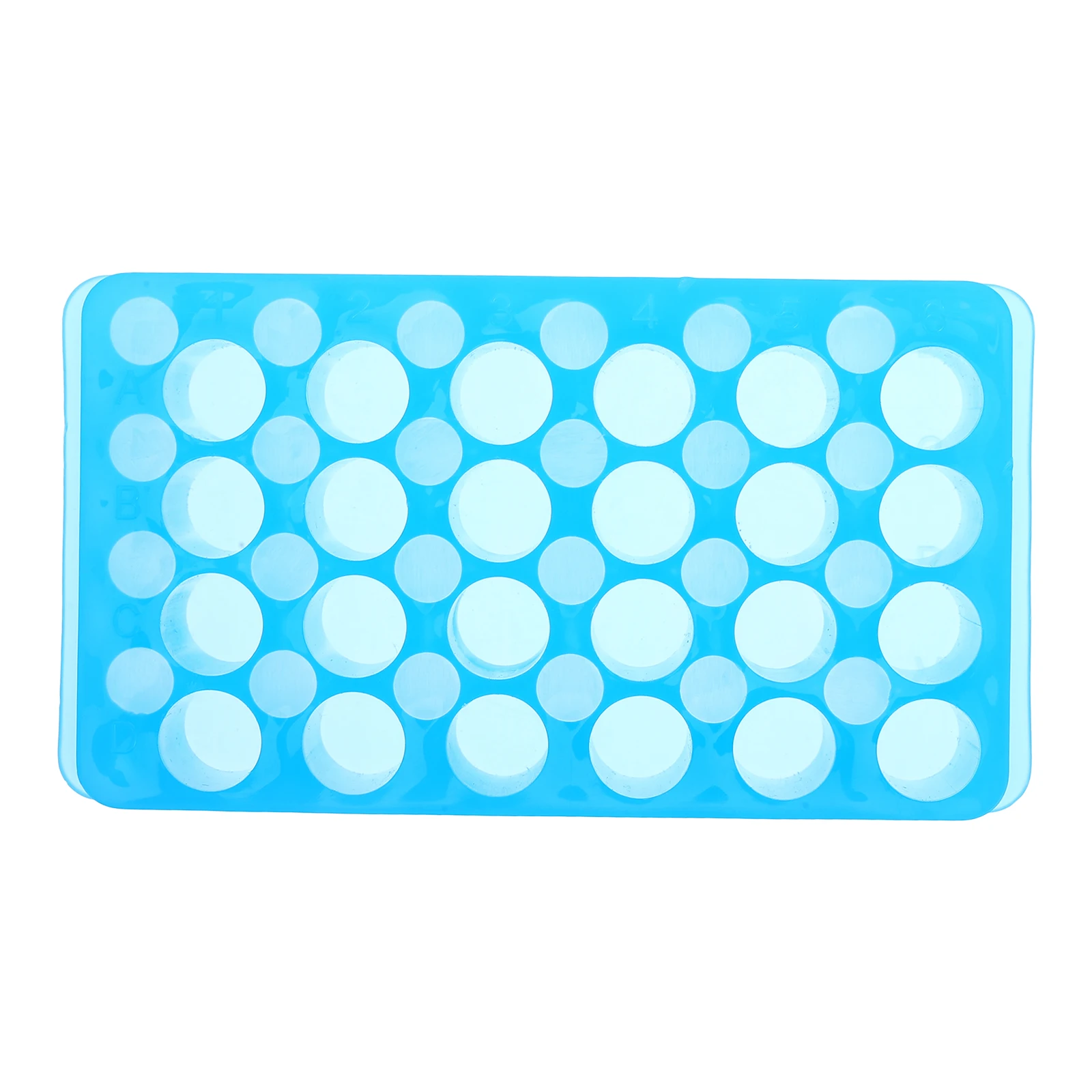 

Double-sided Tube Rack Plastic Lab Consumables Acid Alkali Resistant Numbered Storage for Laboratory