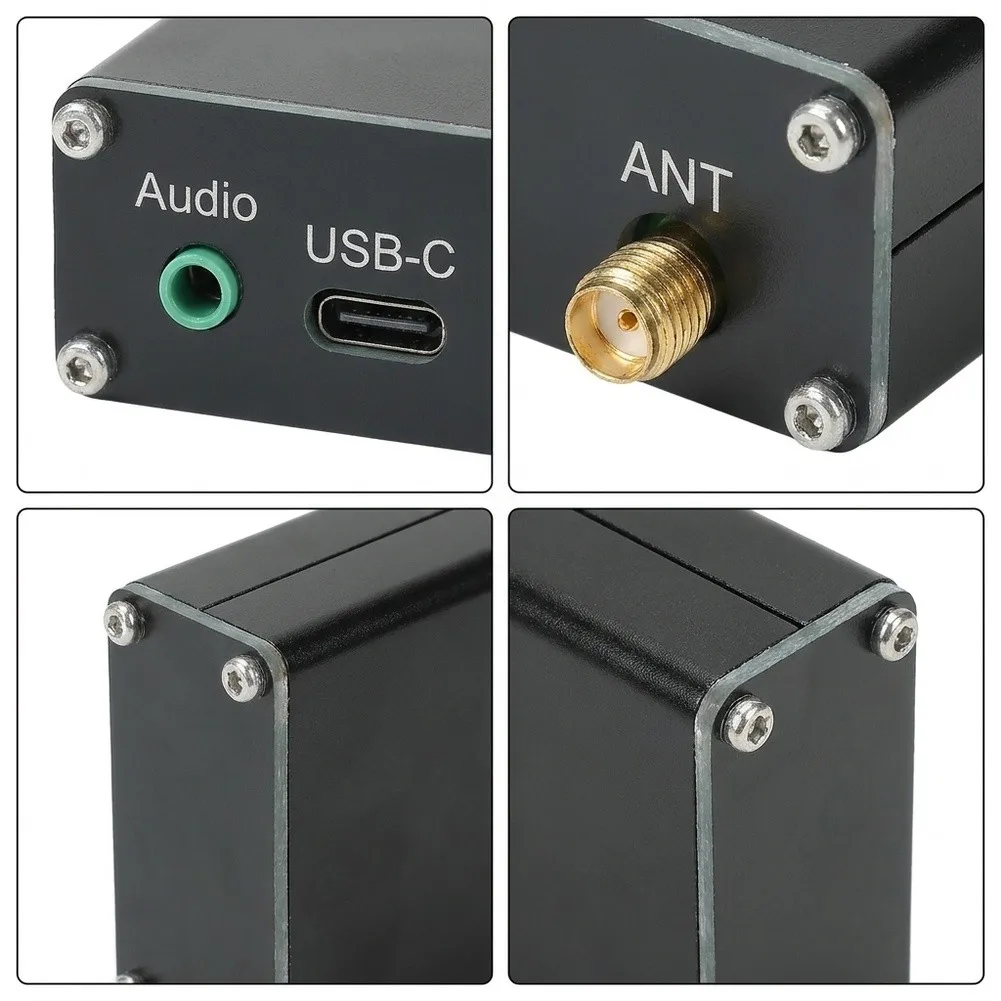 Audio Module 76-108MHz Adjustable 0.5W Output Digital Display Powered 3.5mm Audio Interface for Learning Audio