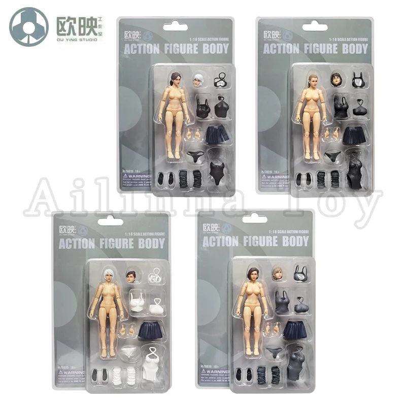 Ou Ying Studio 1/18 Planet Green Valley PGV 3,75 pulgadas figura de acción EFSA figuras femeninas modelo de Anime