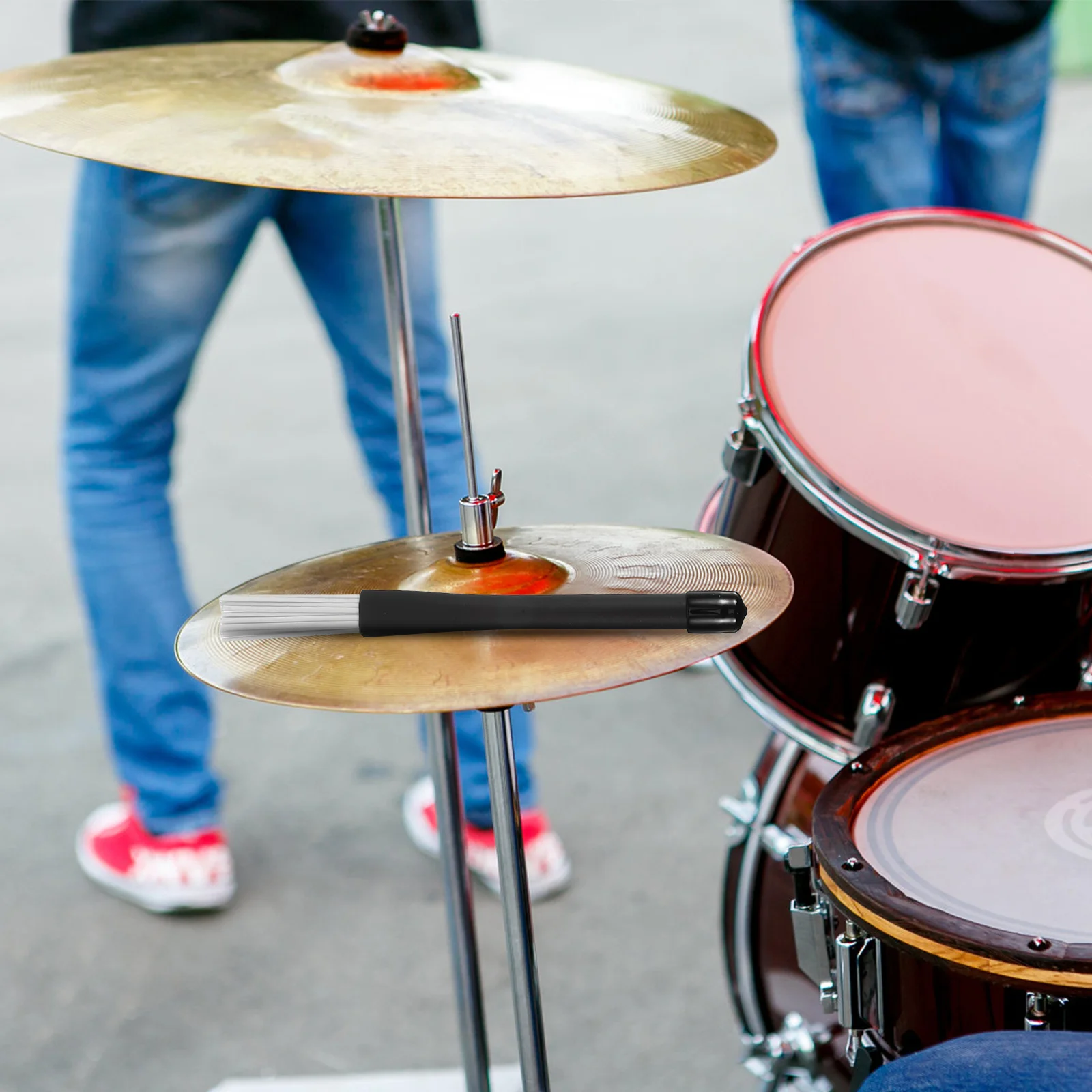 

Light Touch Jazz Drum Brushes Percussion Gear Dynamic Classic Acoustic Drumming Accessories