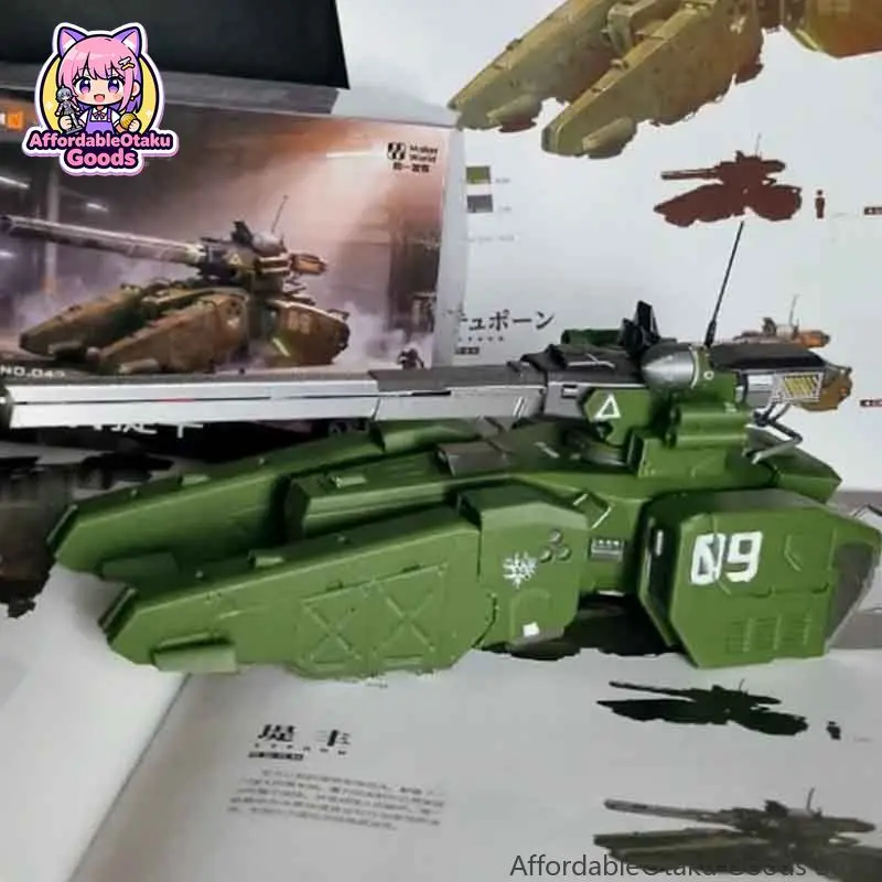 3D Printed Typhon Hover Tank Sci-Fi Trackless Armored Vehicle Model Non-Firing 1/35 Scale Desktop Display Military Collectible G