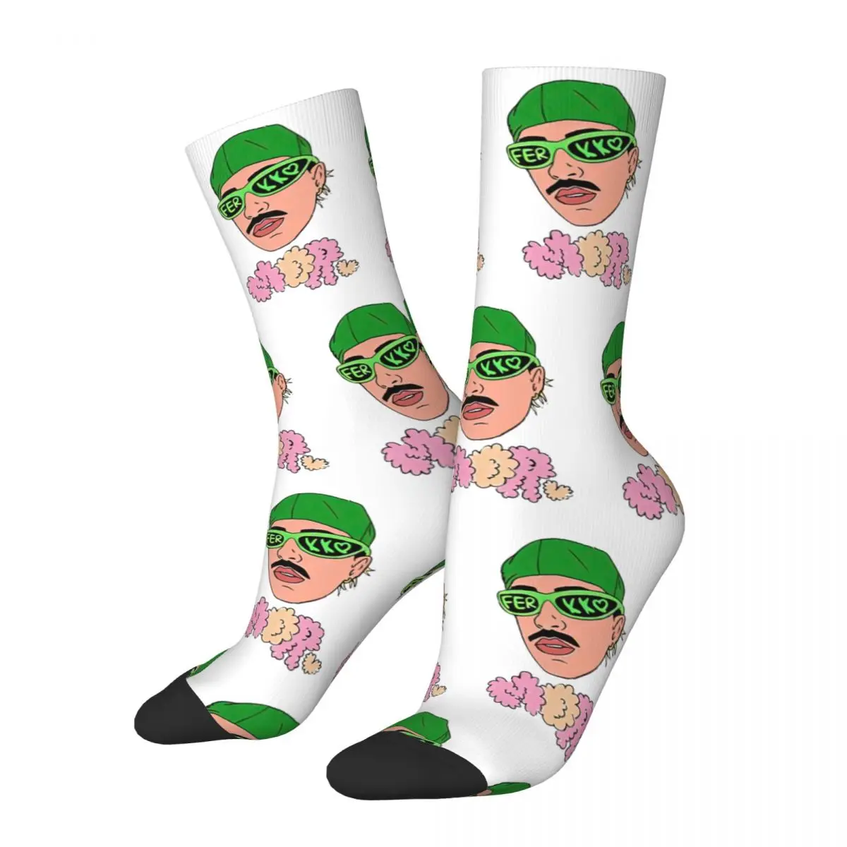 

Novelty Men Women Socks Feid Ferxxo Mor Merch Super Soft Sport Sock All Season