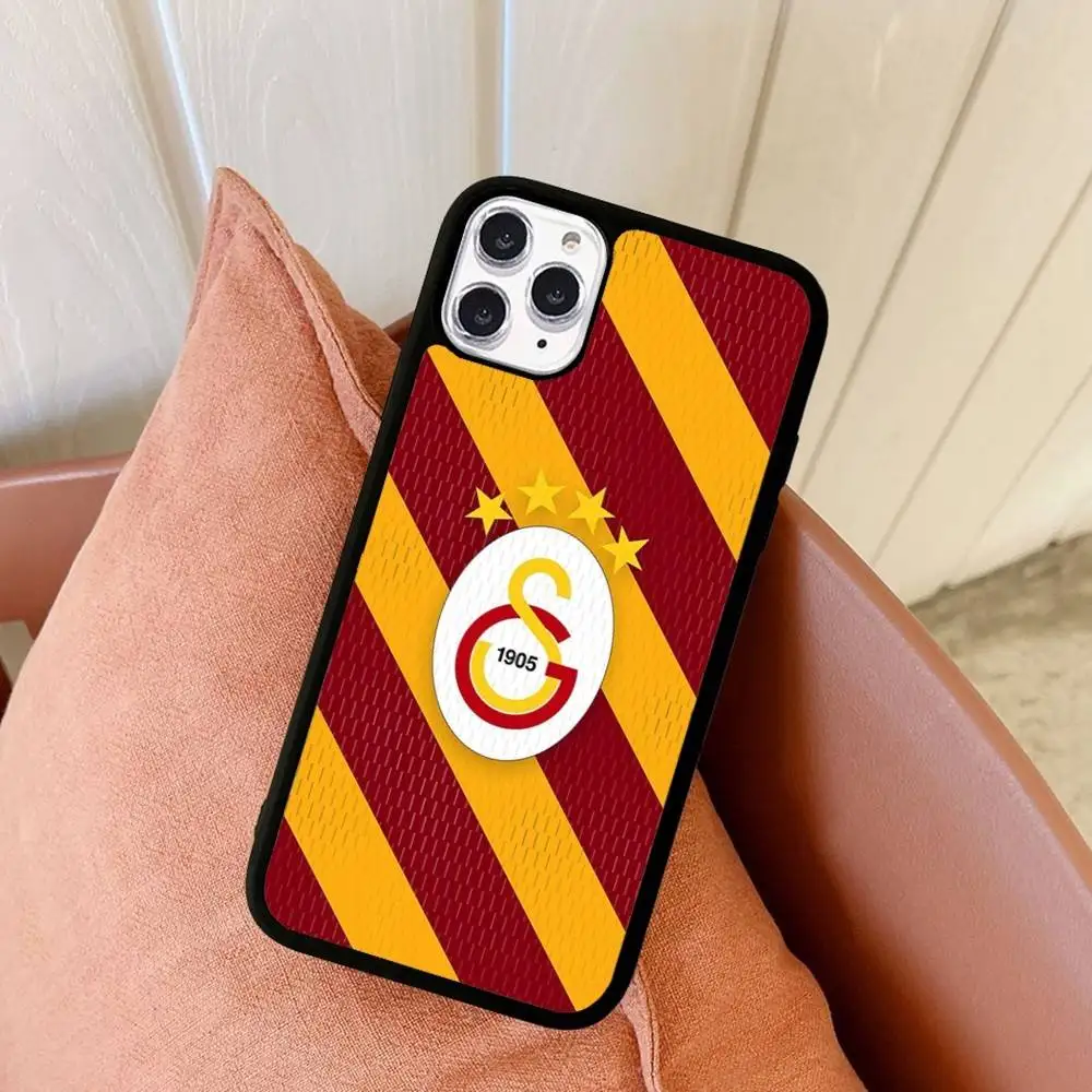 الكلاسيكية G-galatasaray-C-club جراب هاتف سيليكون PC + TPU آيفون 11 12 13 14 15 16 زائد برو ماكس غطاء
