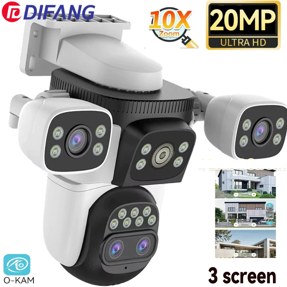 10k-20mp-wifi6-telecamera-esterna-tre-schermi-cctv-10x-zoom-smart-home-casa-intelligente-impermeabile-ip66-auto-tracking-8k-video-sorveglianza-ip-cam